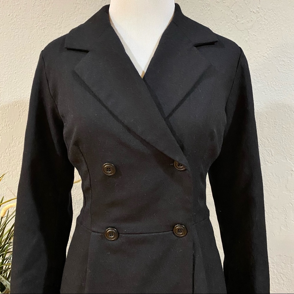 Euc Pendleton Virgin Wool Double Breasted Coat Dr… - image 5